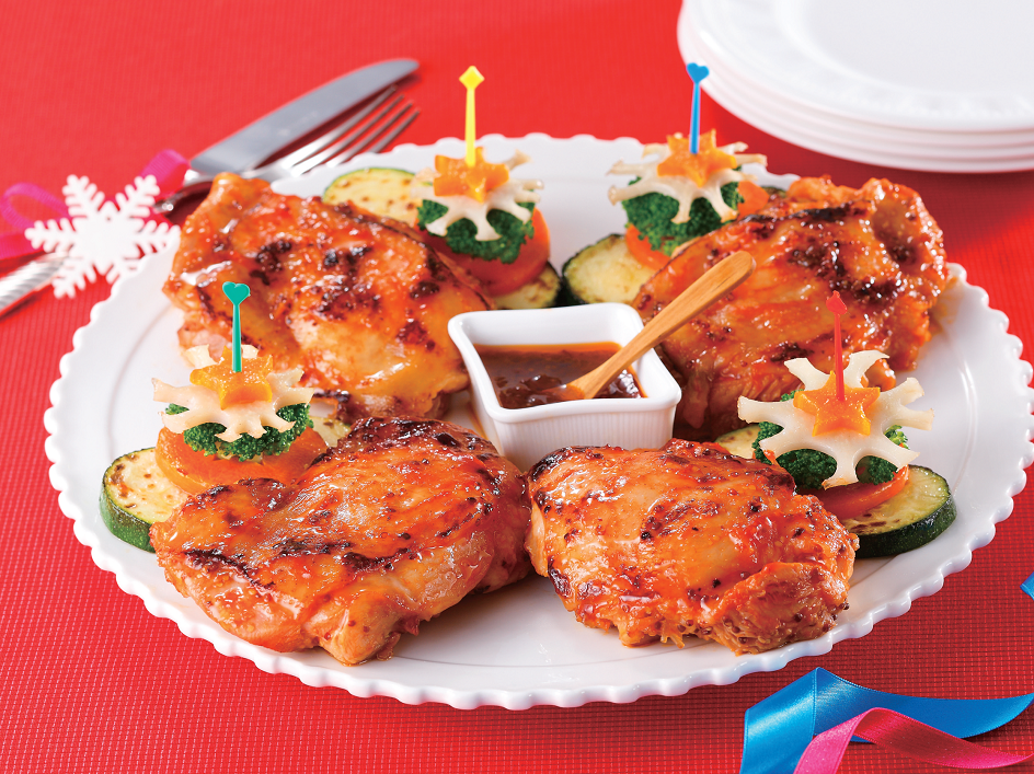 ケチャップマスタードチキン クリスマスアレンジ レシピライブラリ 旭化成ホームプロダクツ
