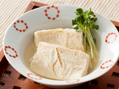 自家製凍り豆腐の含め煮