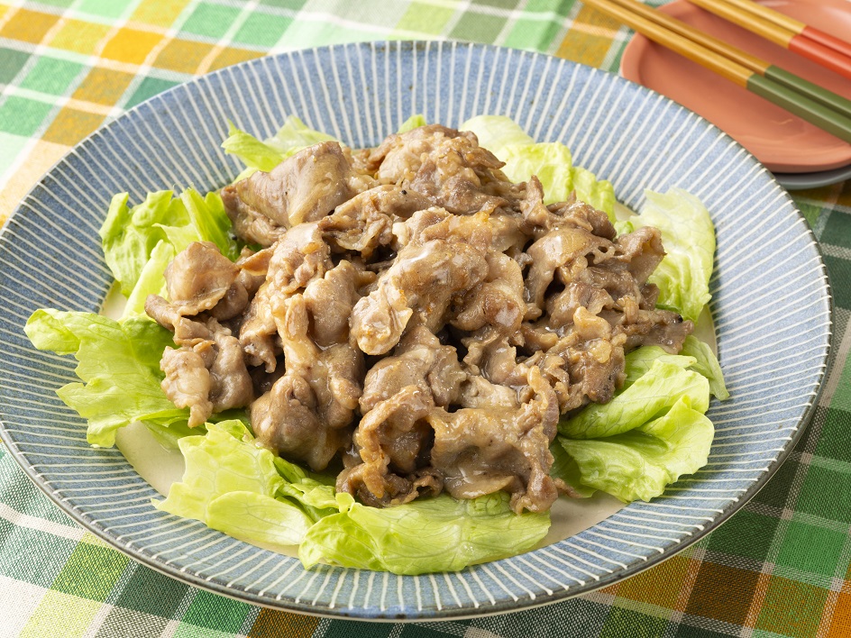 豚こまバターしょうゆ焼き