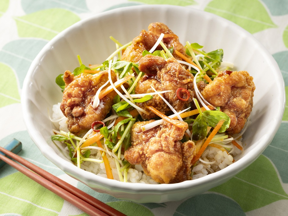 ヘルシーから揚げ丼