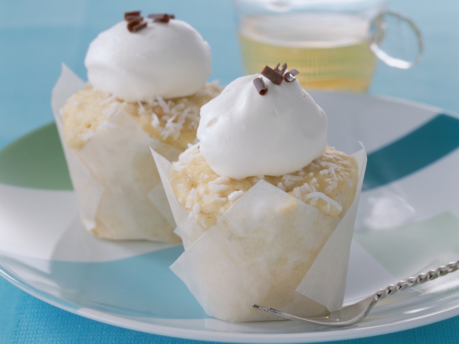 ココナッツ風味のバナナケーキ