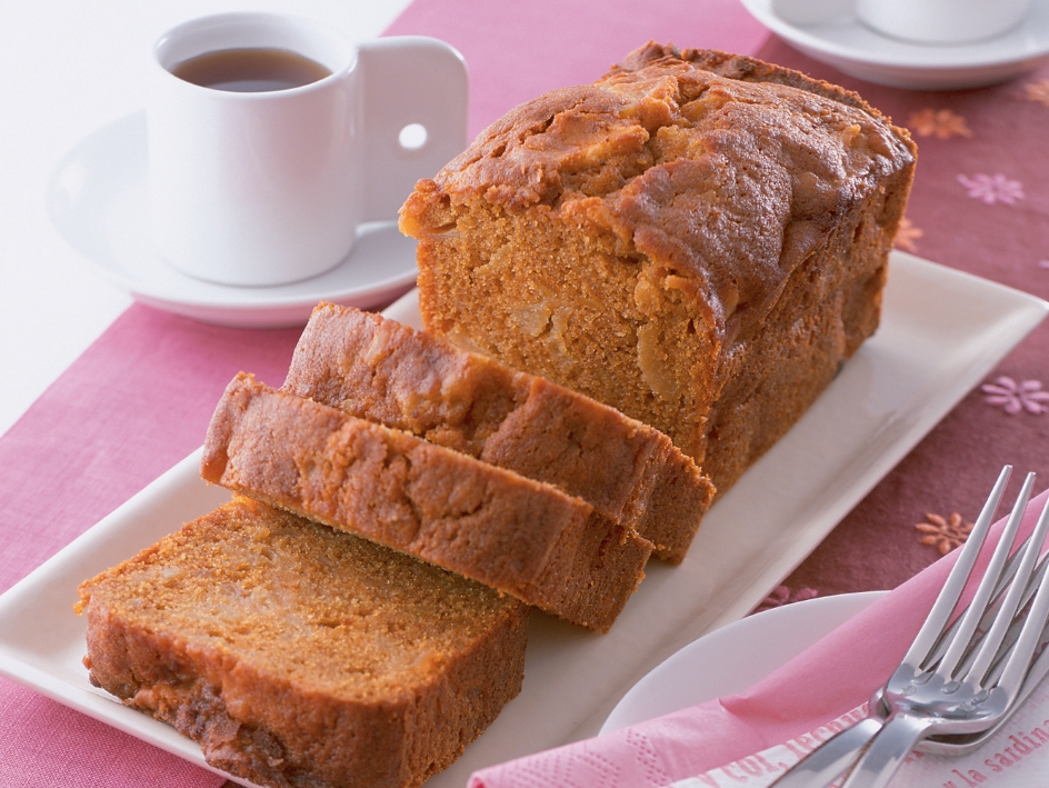 アップルキャラメルのパウンドケーキ